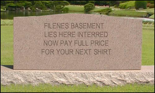 Filenes tombstone