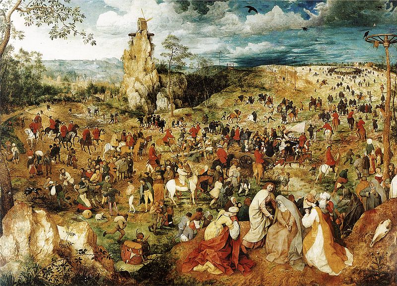 the procession to calvary