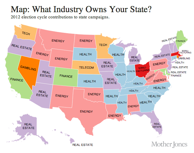 Map: The United States of Corporatism