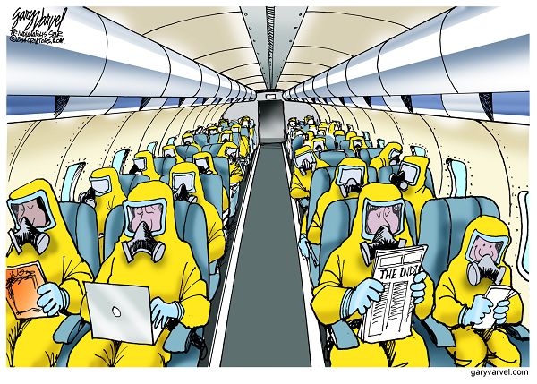 Cartoonist Gary Varvel: Future air travel precautions