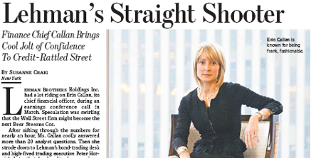 One Year After Lehman: We Don't Love These Bros. - The Reformed Broker